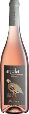 Arjola Cannonau di Sardegna DOC Rosato bottiglia 750 ml Argiolas