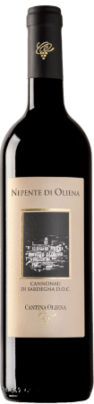 Bottiglia Nepente di Oliena Cannonau di Sardegna DOC Cantina Sociale di Oliena