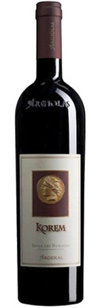 Korem IGT Isola dei Nuraghi Rosso bottiglia 750 ml Argiolas