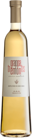 Grappa Ambrata Tremontis Distillato di vinacce maturato in botte Tresmontis Argiolas